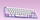 Set tastierë dhe maus wireless Mofii, 2.4G, 1200 DPI, vjollcë