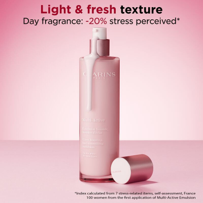 Emulsion dite për fytyrë Clarins Multi-Active Day, 100 ml, për gra