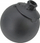 Топка за чистење оџак, 80mm, 1.3kg, навој M12, црна