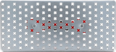 Fllotore për stiropor Yato, 160×360 mm, metal, me dorezë të rehatshme