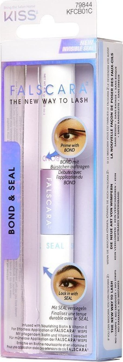 Ngjitës për qerpikë KISS Falscara Bond and Seal, tub dyansh, 0.29oz