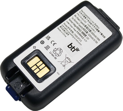 Заменска батерија скенер BTI 318-063-002 за Honeywell CK65, литиум-јонска 3.6V, 5200mAh, црна