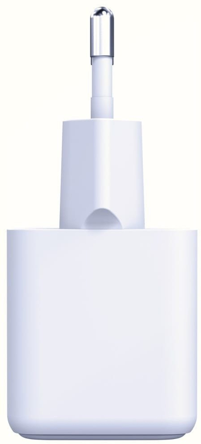 Полнач за ѕид 3MK Hyper GaN Charger 20W, USB A USB C, бел