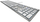 Tastierë CHERRY KC 6000 Slim, USB, AZERTY Belgian, argjendtë e bardhë