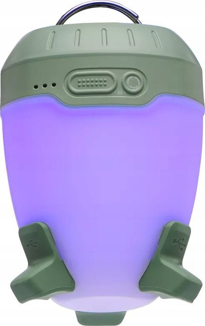 Llambë kampingu Black Diamond Orbiter 450, 450 lumen, bateri 2000 mAh, jeshile e bardhë
