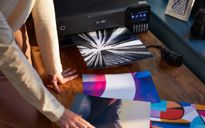 Printer multifunksional Epson EcoTank ET-8550, Inkjet A3, 5760 x 1440 DPI, Wi-Fi, i zi