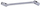 Çelës tubular Bahco 4040M-12-13, 224mm, 12-13mm, krom