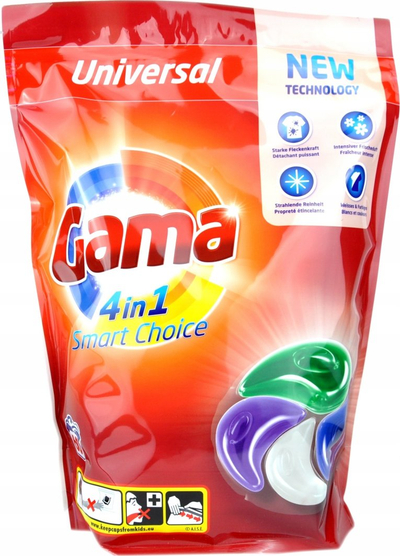 Kapsula larëse Gama Smart Choice 4 në 1, set, me aromë të freskët