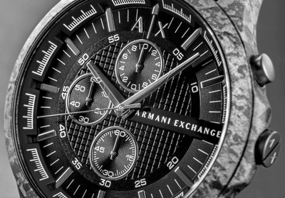 Рачен часовник Armani Exchange AX2462, аналоген, инокс, сив