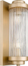 Lampë muri Zuma Line Sergio W0528-02N-V6AC, me 2 drita, 40 cm, ngjyrë e artë
