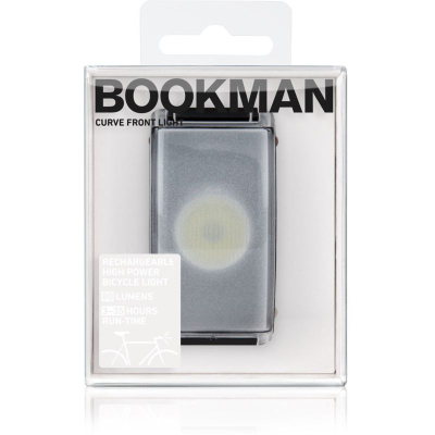 Dritë për biçikletë Bookman Curve Front Light, 220 lm, LED, e zezë