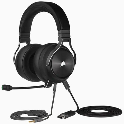 Kufje Corsair Virtuoso RGB Wireless XT, Bluetooth, të zeza