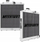 Radiator alumini Mishimoto MMRAD-CIV-92, për Honda Civic 1992-2000, performance, ngjyrë argjendtë