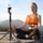 Selfie stick Ugreen LP680, tripod me telekomandë Bluetooth, 1.7m, i zi