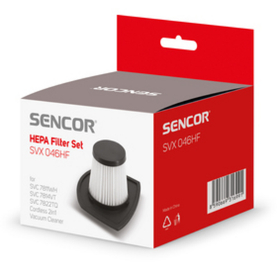 Filter HEPA për thithëse elektrike Sencor SVX 046HF/SVC 78x, i bardhë