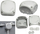 Kuti lidhëse sipërfaqësore Hensel DK 0100 GZ, 84x84x55mm, IP66, e bardhë