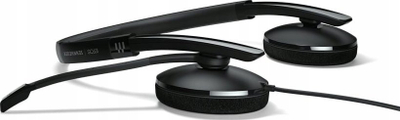 Headset EPOS ADAPT 160 USB II, me kabllo, me mikrofon që heq zhurmat, i zi