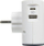 Adapter prizë Legrand Multi Outlet, French German, 6A, me porta USB, i bardhë