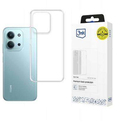 Kapak telefoni 3MK Clear Case për Xiaomi Redmi 15C Redmi Note 15, transparent