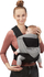 Mbajtëse për bebe Kinderkraft Adoree, ergonomike, deri 20 kg, gri me të zeza