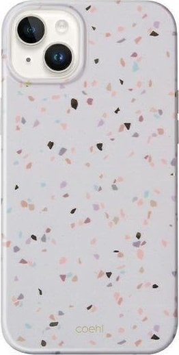 Mbrojtëse telefoni Uniq Coehl Terrazzo, për iPhone 14 6.1", silikoni, bezhë