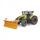 Lodër traktor Bruder Claas Axion 950, zinxhirë bore, plug bore, jeshile