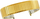 Byzylyk ore Belt Bracelet 106G, elastik, 18–22 mm, ngjyrë ari