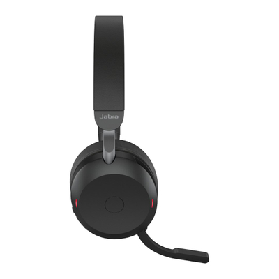 Kufje Jabra Evolve2 75, USB-A UC, Bluetooth, ngjyrë e zezë