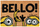 Tapet për te dera Minions, fibra kanelle (kokos), bazë PVC që s’rrëshqet, shumëngjyrësh