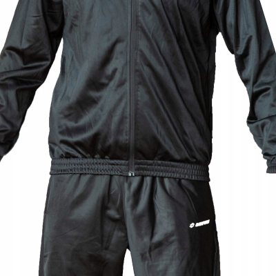 Trening sportiv Lotto Tricot Tracksuit M MTGV10013-11, 100% poliester, për burra, i zi
