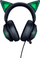Kufje Razer Kraken Kitty Edition (RZ04 - 02980100 - R3M1), të zeza / të gjelbra