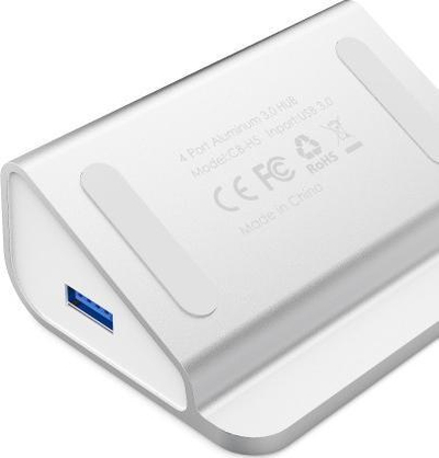 AUKEY CB-H5 Алуминиумски USB-A Хаб, 4xUSB 3.0