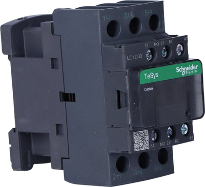 Kontaktor Schneider Electric TeSys D LC1D32P5, 32A, 3P 230V AC, 1NO 1NC