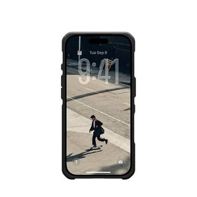 Mbulesë telefoni Urban Armor Gear Kevlar, për iPhone 17 Pro, MagSafe, e zezë