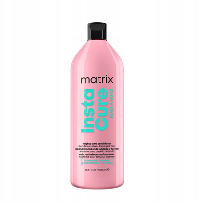 Balsam flokësh Matrix Instacure Build a Bond, për flokë të dëmtuara, 1000ml, rozë