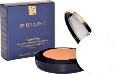 Pudër kompakte Estee Lauder Double Wear Stay In Place Matte Powder SPF10, 12g, nuanca 5W2 Rich Caramel