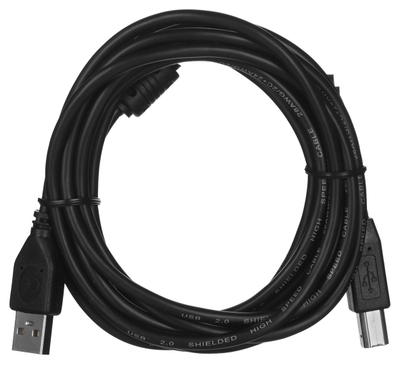Kabllo Gembird, USB A / USB B, 3 m, e zezë