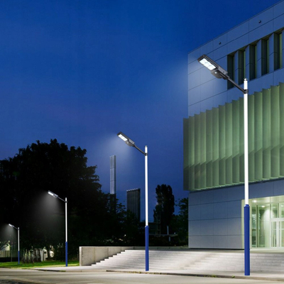 Lampë rruge diellore LED 270W, dritë e bardhë e ftohtë 6000K, IP65, ngjyrë e zezë