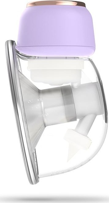 Pompe gjiri elektrike NENO Sole Hands Free, pa kabëll, 210ml, e bardhë