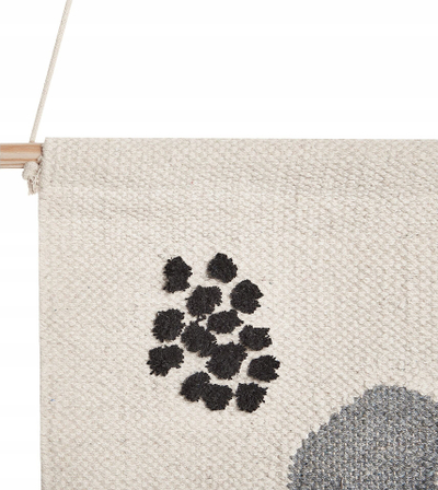 Varëse muri dekorative KASUR Cotton, 51x90cm, me theka, shumëngjyrëshe