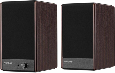 Boxa kompjuteri Microlab SOLO 3, stereo, për tavolinë, të zinj
