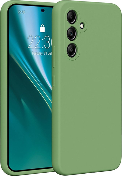 Mbështjellëse Etteri Silicone Case, Galaxy A54 5G, e gjelbër