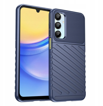 Kasetë mbrojtëse Thunder Case për Samsung Galaxy A26, silikone, blu