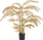 Bimë artificiale Emerald Areca Gold, 145 cm, në vazo, ngjyrë e artë
