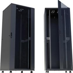 Kabinet rrjeti Intellinet 713627, 16U, 19", i zi