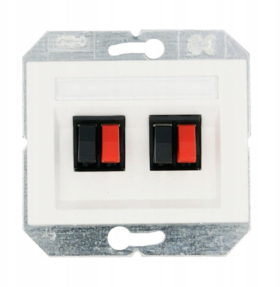 Prizë audio muri Vila GL04-02 XP500, 2 dalje, e bardhë
