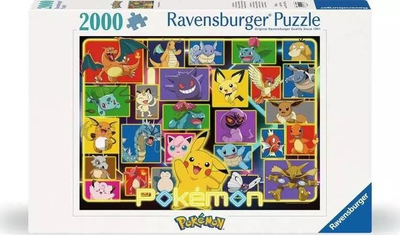 Puzzle Ravensburger Shining Pokemon, 2000 pjesë, shumëngjyrësh