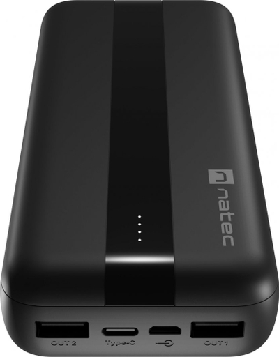 Powerbank Natec Slim NPB-1922, 20000mAh, i zi