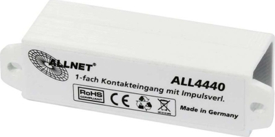 Modul hyrës Smart Home Allnet ALL4440, 1 hyrje kontakti, I2C RJ45, i bardhë