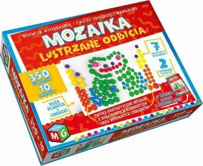 Set mozaik kreativ Multigra Mosaic Mirror Reflections, 350 copa, planëshë 20x28 cm, shumëngjyrësh